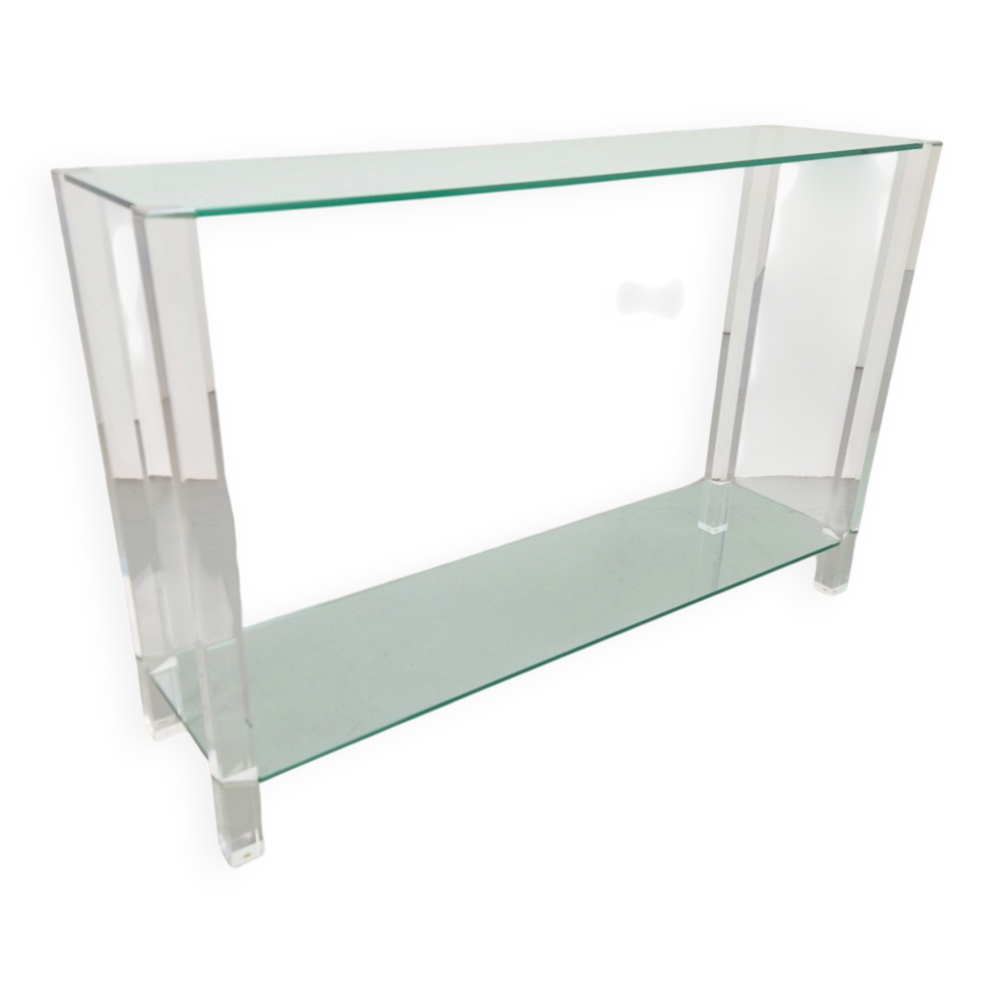 Glass and Acrylic The Hague Console Table from Bor Design, 1990s