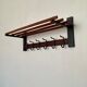 Wall-mounted coat rack