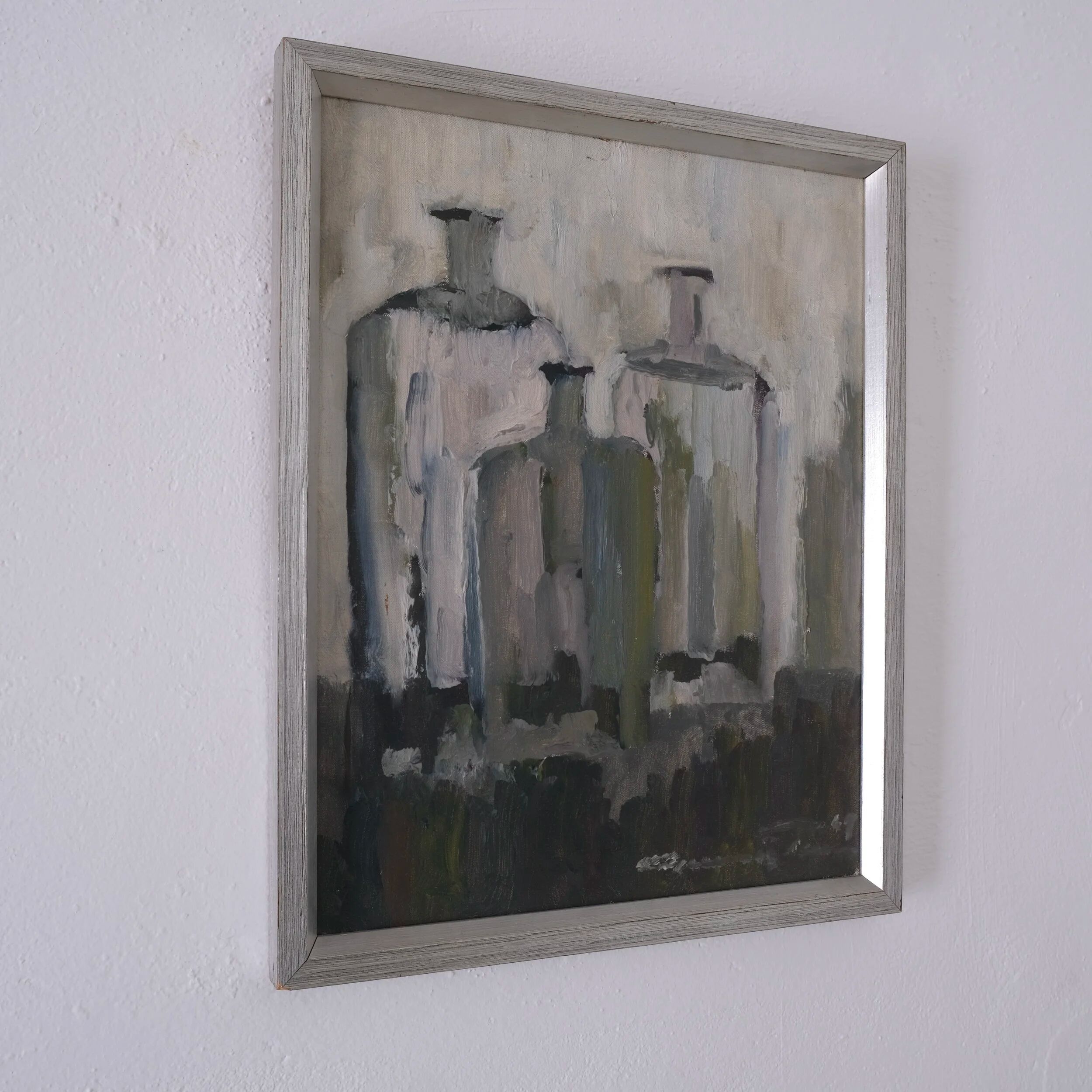 Gunnar Persson still life painting | Oil on panel | 1969