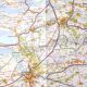 Vintage map Netherlands Amsterdam