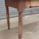 Table de ferme en noyer