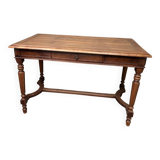 Louis Philippe style walnut desk / table
