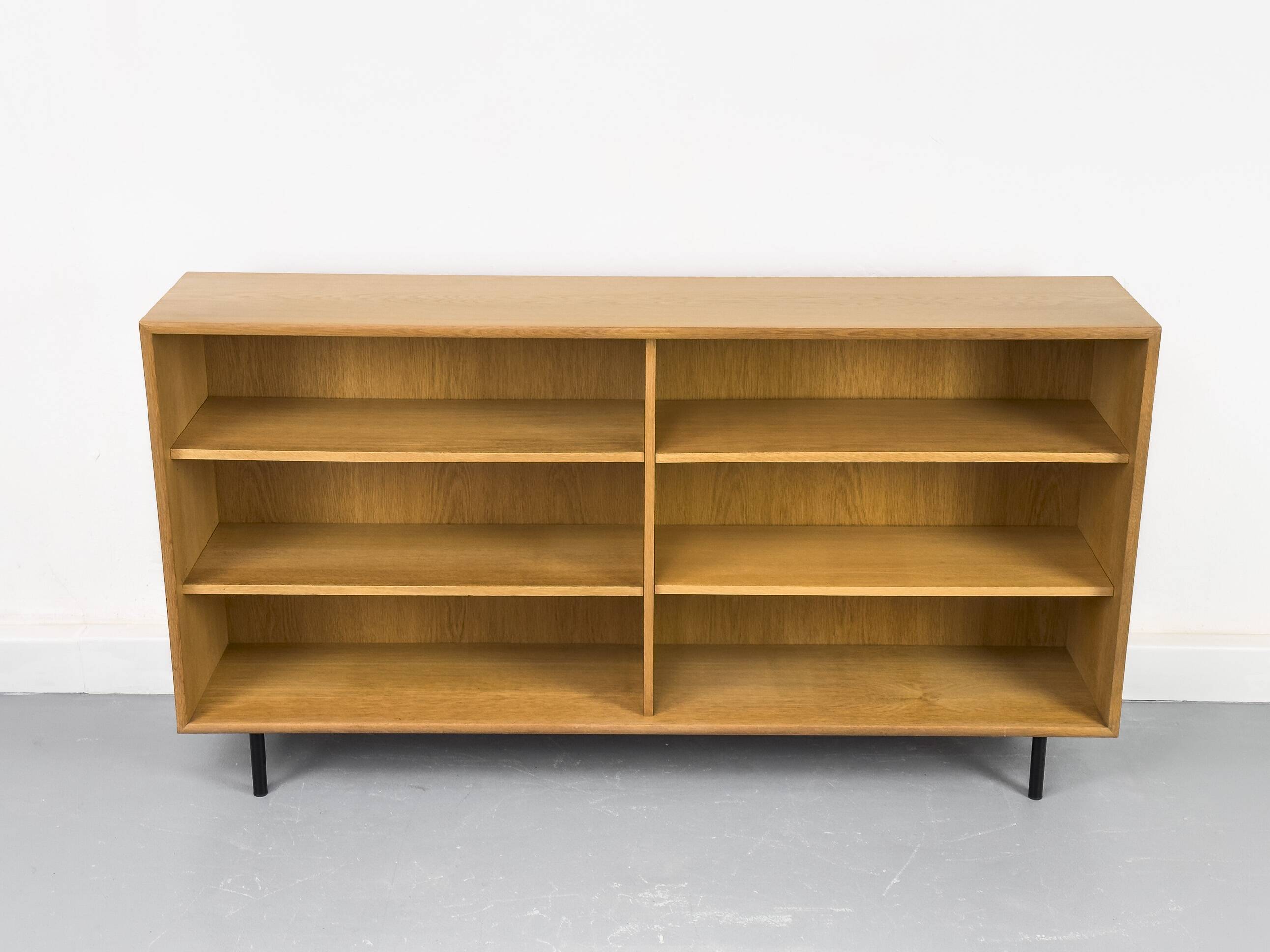 Vintage Oak Book Shelf from Wk Möbel, 1970s
