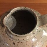 Pyrite stoneware pitcher circa 1960