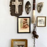 Ceramic wall-mounted head, 1970s