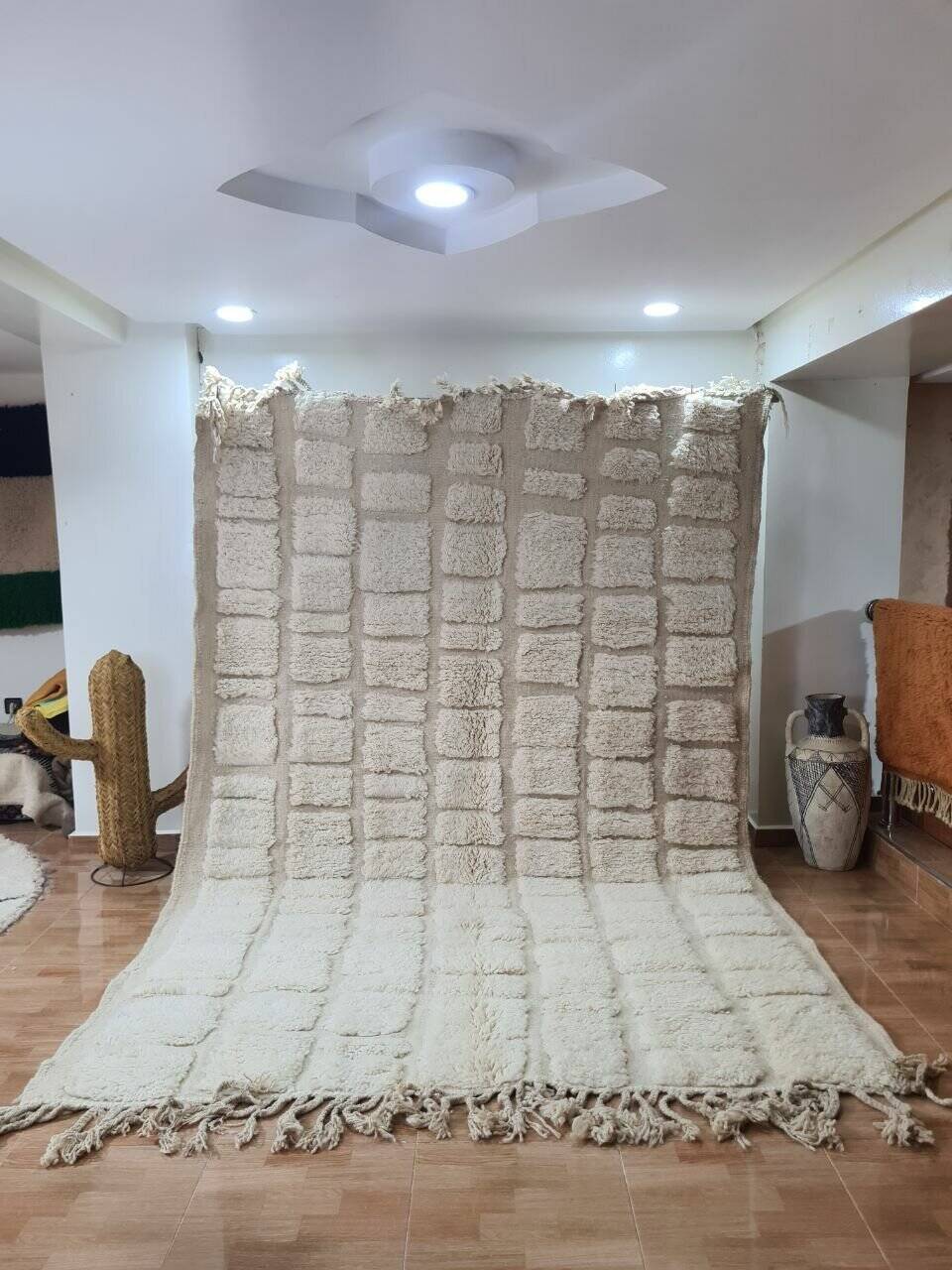 Handmade Beni Ouarain rug 300x200 cm