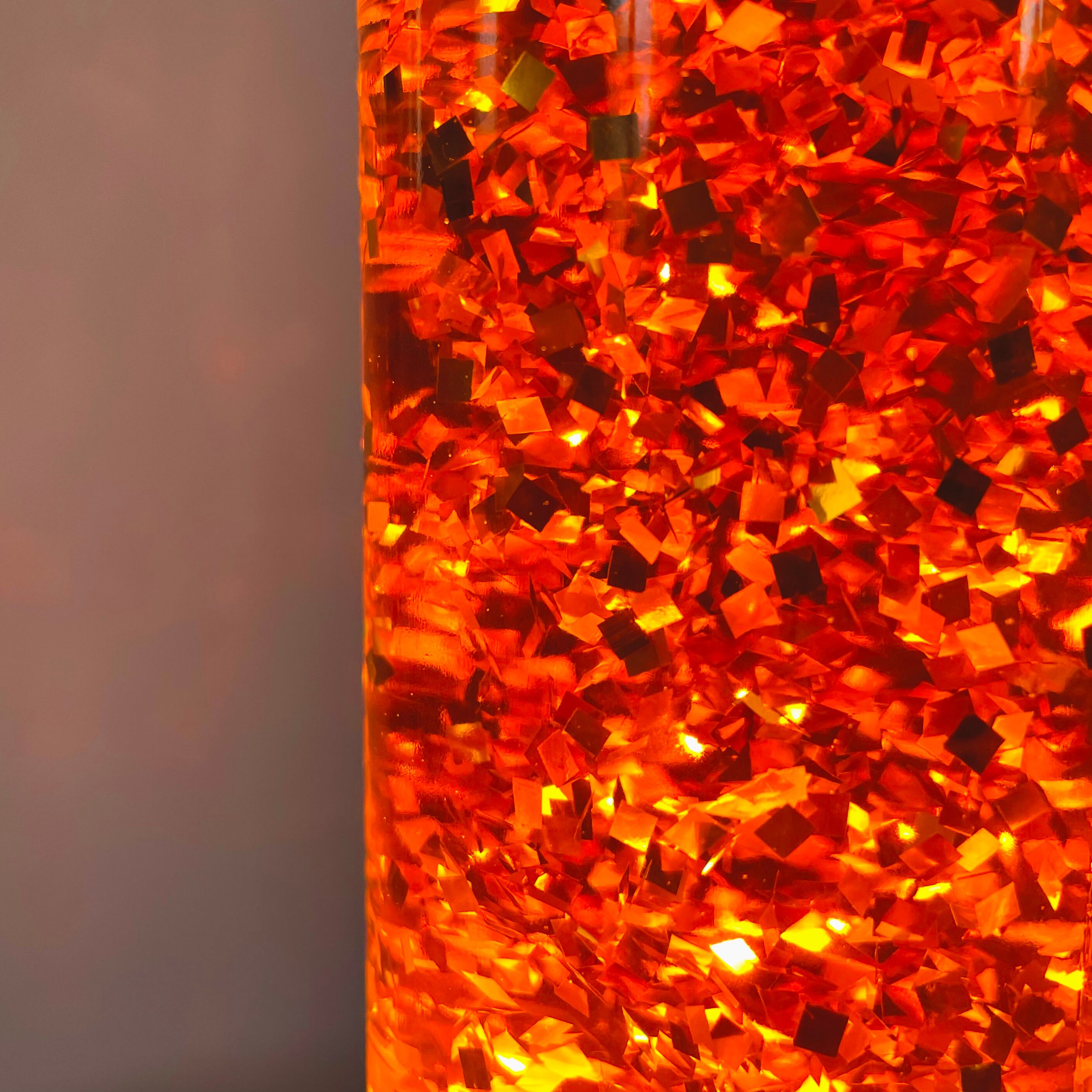 Glitter wash lamp 70s