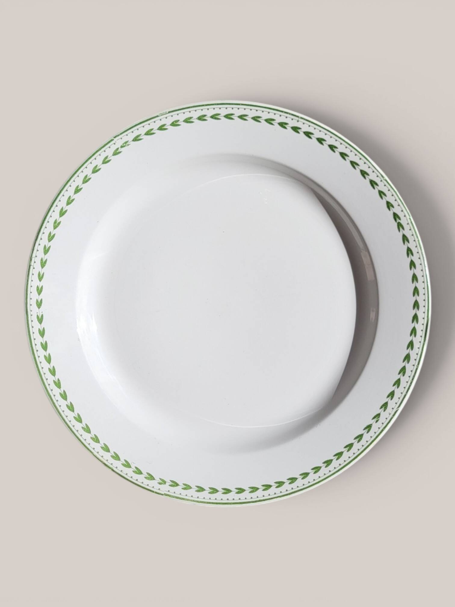 3 plats semi creux en faïence Boch Frères Kéramis