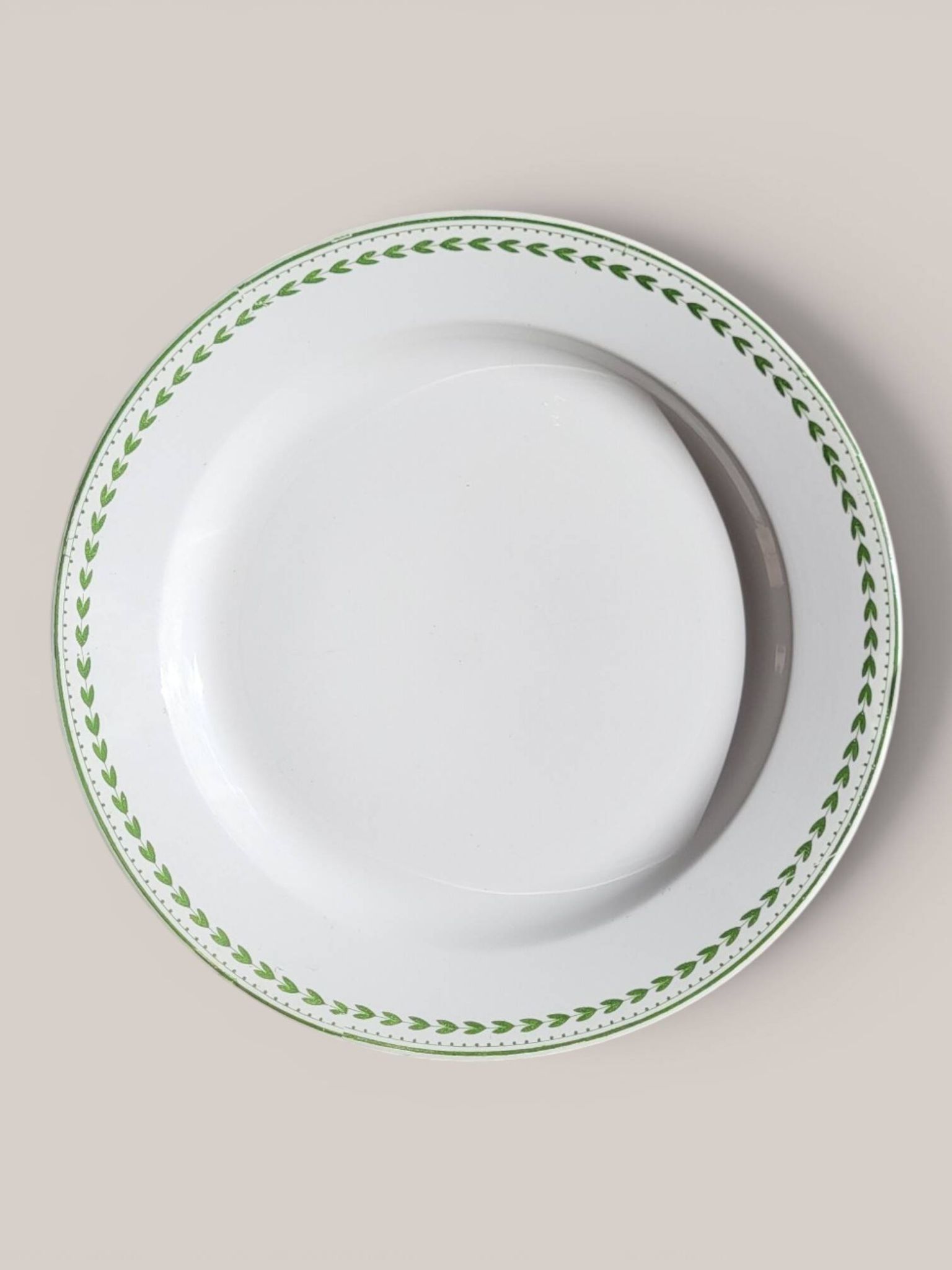 3 plats semi creux en faïence Boch Frères Kéramis
