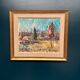 Original Swedish Oil On Canvas – “Landscape” By Arvid Herbert