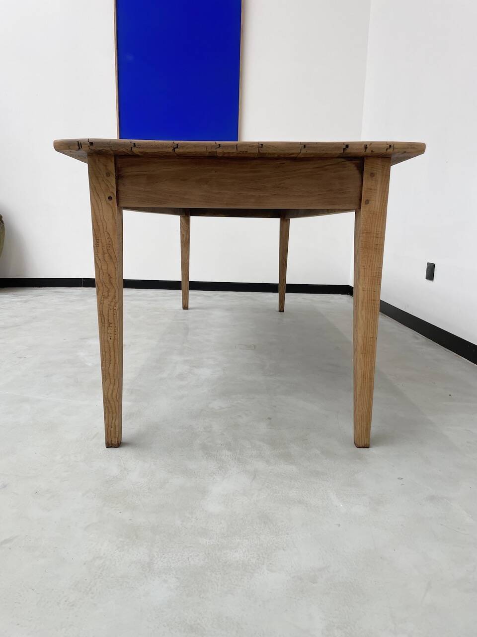 Pine and oak farmhouse table 220 cm