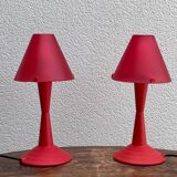 Pair of Italian Veneta Lumi lamps