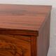 Scandinavian mid-century rosewood mirror with console, Denmark, 1960s