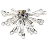 Verre murano clair « gouttes » spoutnik encastré par simoeng