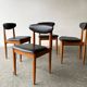 Mid-Century Modern 1960’s dining table and chairs set by Schreiber Furnitur