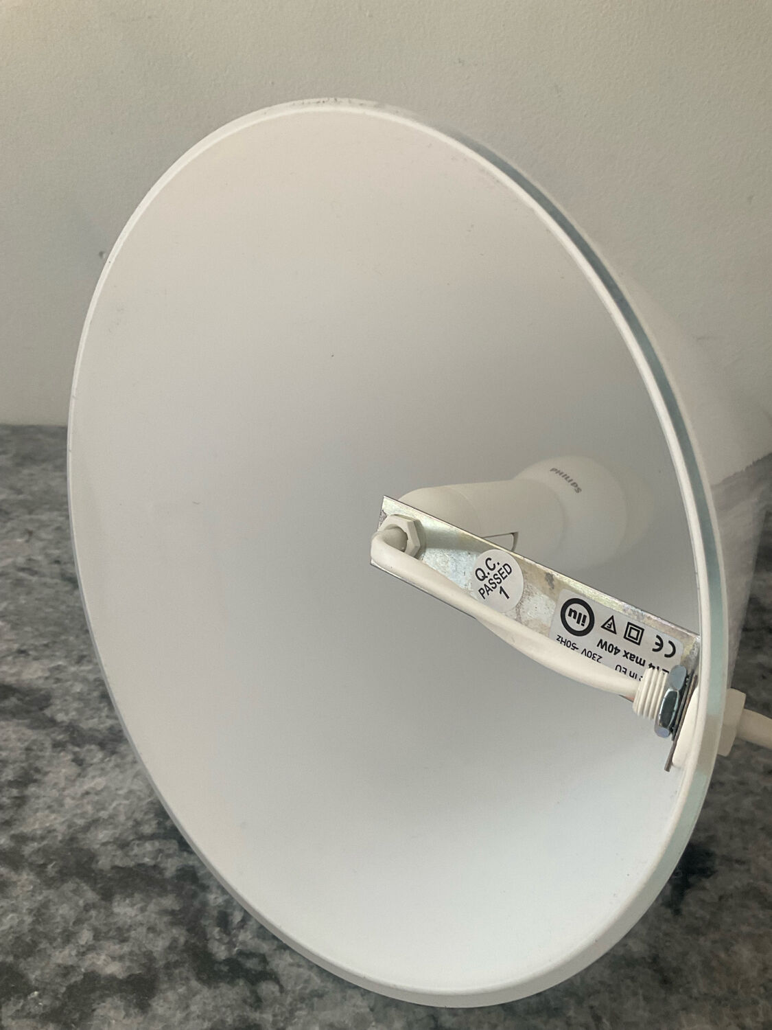 1980s Teepee lamp ed.Ilu