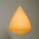 Beautiful original large 1960s Heifetz Rotaflex pendant lamp in a drop shap
