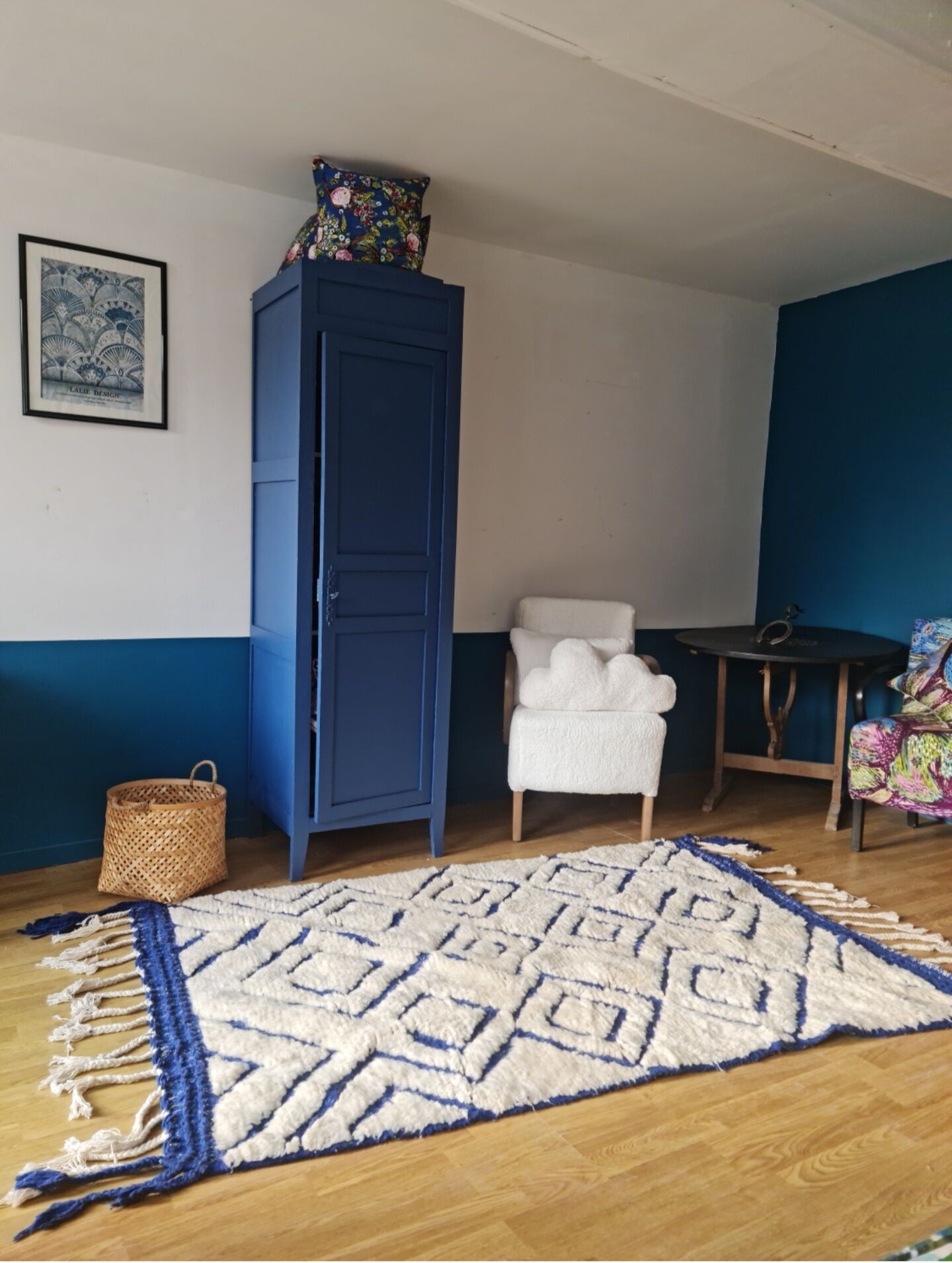 Berber carpet 126x190cm