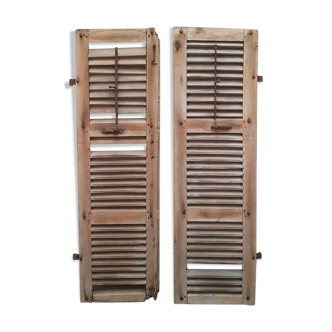 2 louvers oak 192 x 58