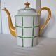 Art Deco coffee pot or teapot in Limoges porcelain, 1920