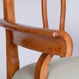 Restored ArtDeco Seating Set, Beech, Maple Root Veneer, Czechia, 1930s