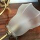 Brass gooseneck lamp