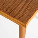 Extendable dining table in laminate and beech, Sweden, 1950s-60s