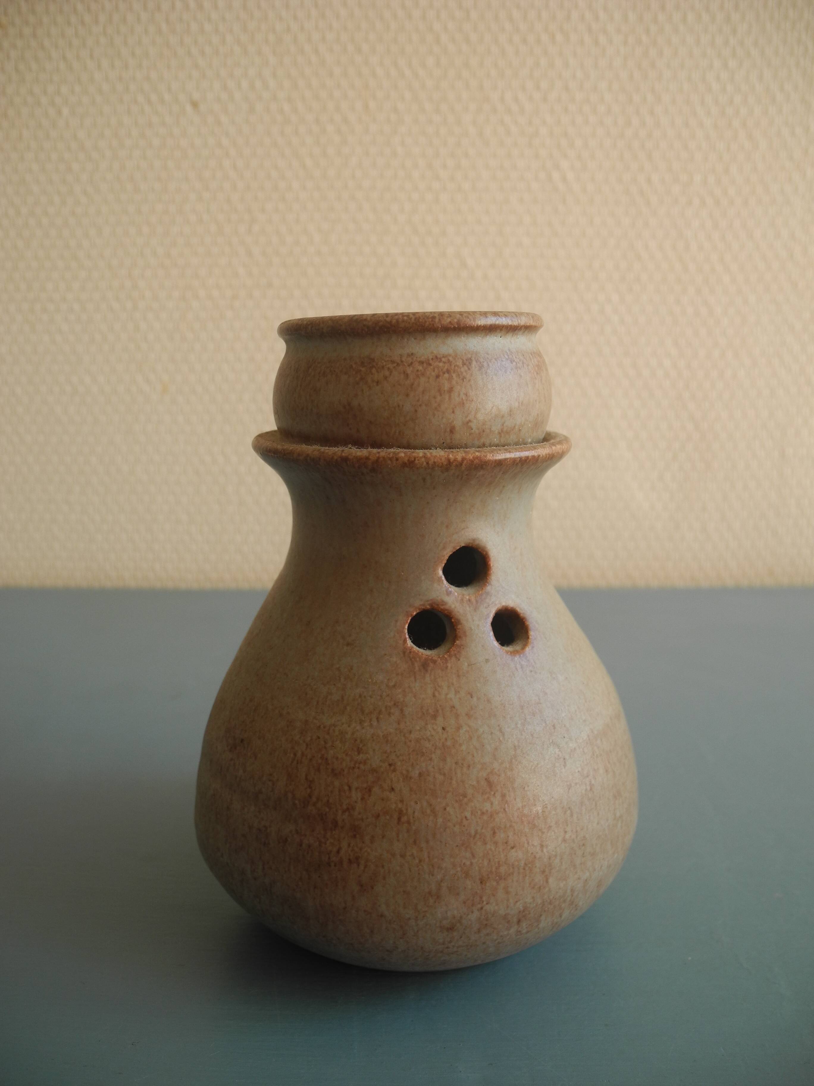 Vallauris vintage candlestick tealight holder