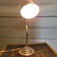 Table lamp chromed metal of the 50s