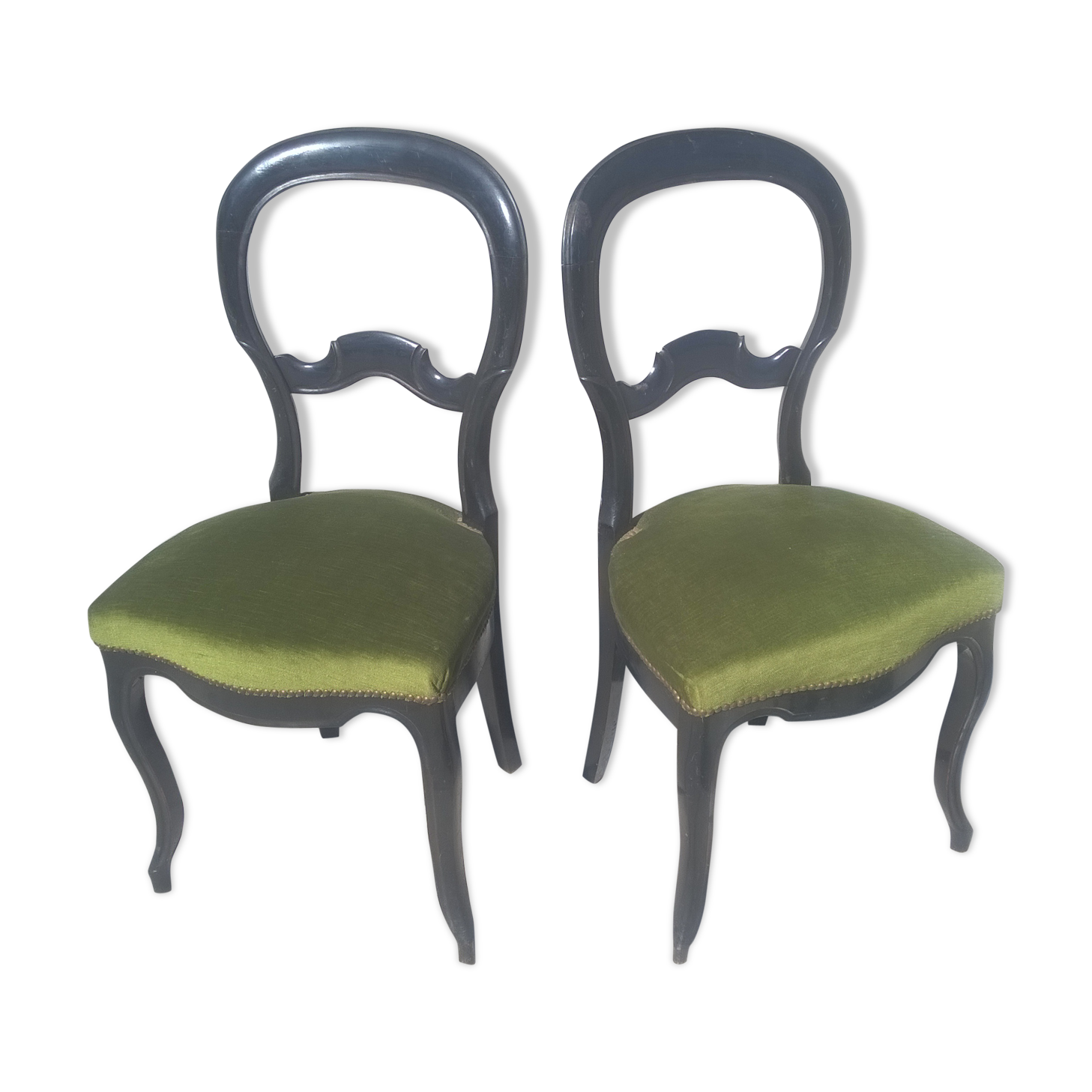 Pair of Napoleon III chairs