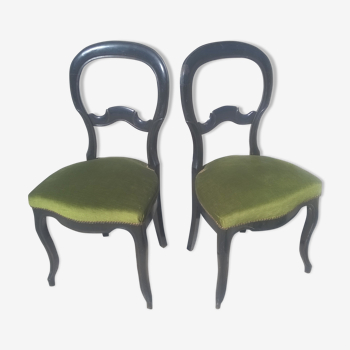 Pair of Napoleon III chairs