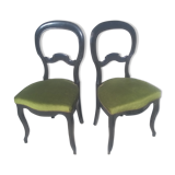 Paire de chaises Napoléon III