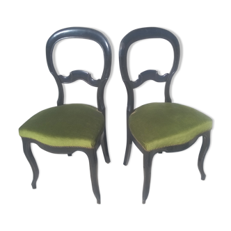 Paire de chaises Napoléon III