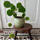 Tabouret tripode vintage en bois
