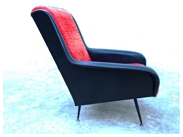 Pair of armchairs by Erton vintage 1960 design
