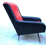 Pair of armchairs by Erton vintage 1960 design