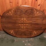 Inlaid English table