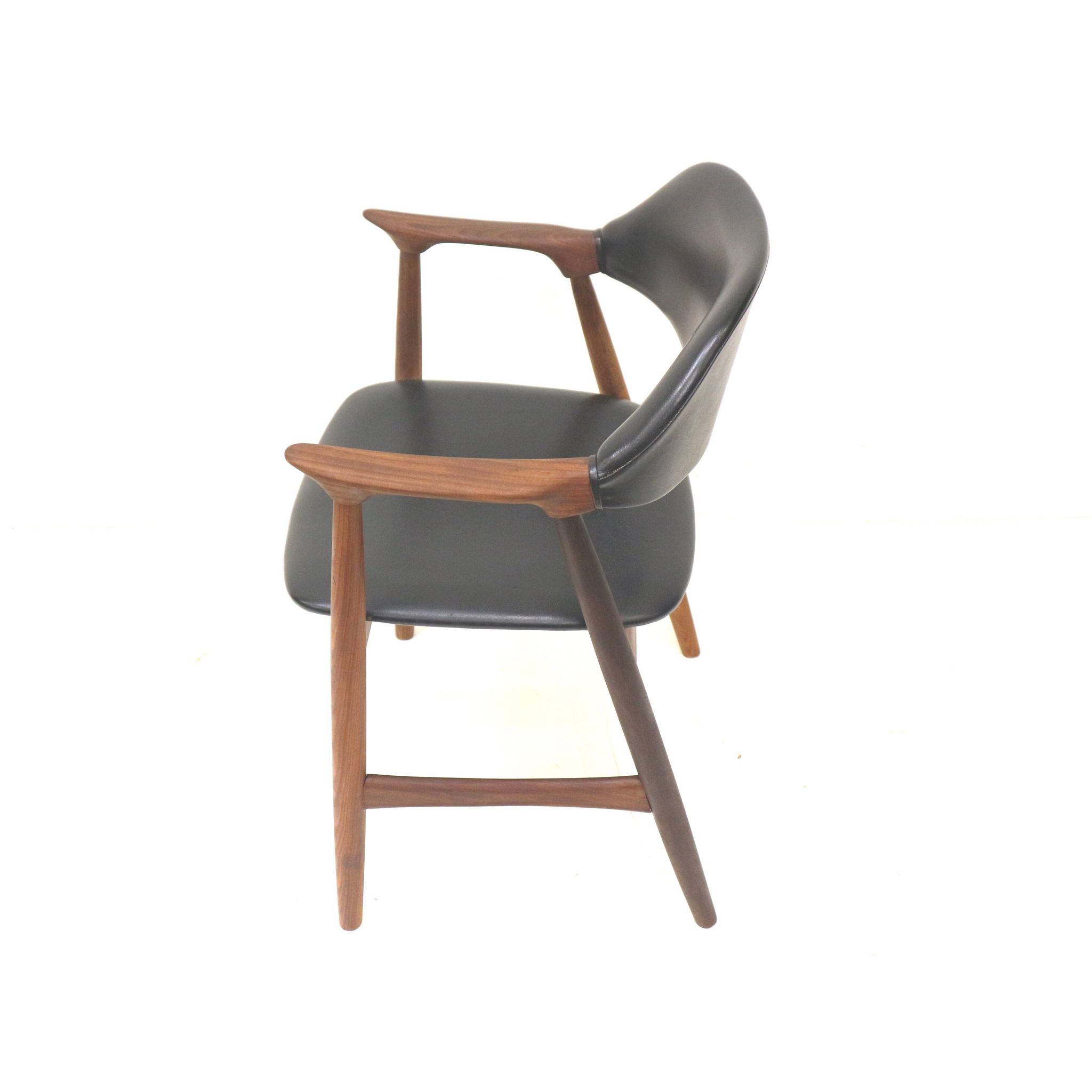 Lot de 2 chaises Mahjongg en corne de vache