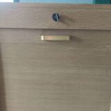 Renovated curtain filing cabinet