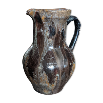 Faience pitcher