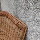 Wicker armchair