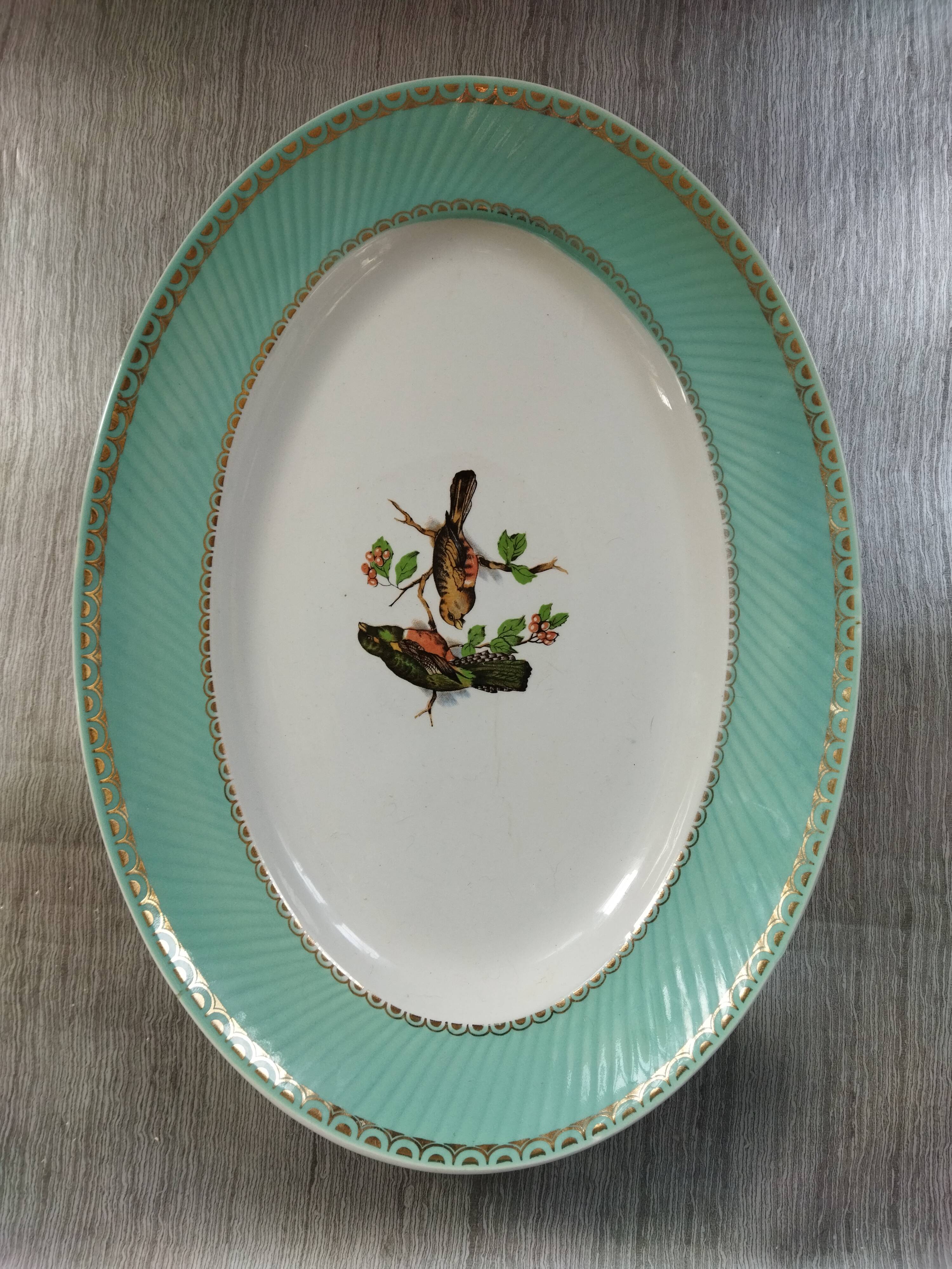 Fenal Badonviller "Birds" Dish