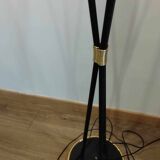 French triple lance floor lamp from the 1950s by Disderot