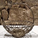 Vintage bread basket, fruit