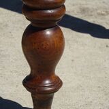 Drop-leaf table, honey-spoon-shaped legs