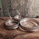 Antique German Silverplate Snack Tray by B. Bohrmann, Frankfurt, 1887-1899