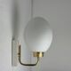 PAIR OF VINTAGE OVOID WALL LIGHTS