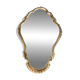 Baroque mirror in gilded Louis XV style 60x40cm