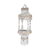 Shell pendant lamp or chandelier, 60s