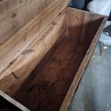 Wedding trunk painted in folk art style